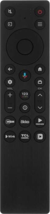 85" Телевизор TCL 85C6K QD-Mini LED QLED, 4K Ultra HD, смарт ТВ, Google TV, черный