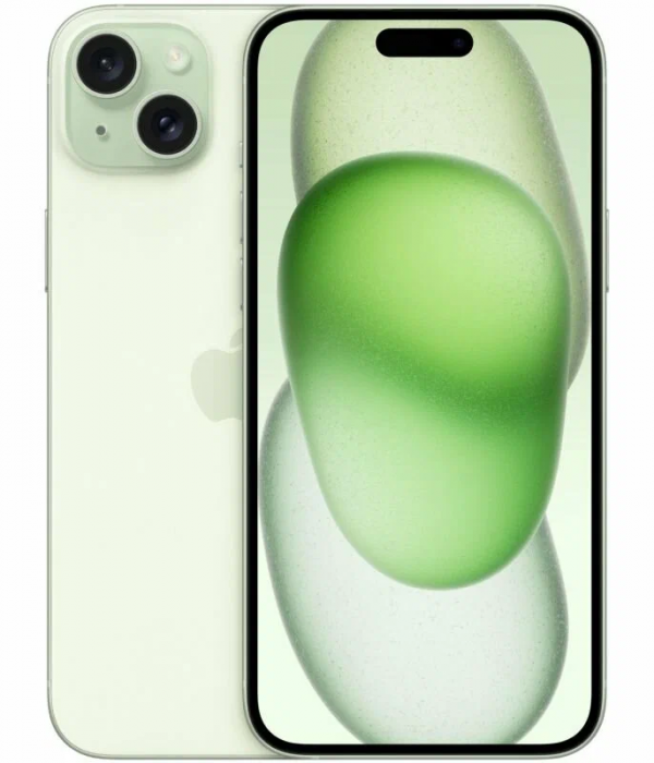 Смартфон Apple iPhone 15 Plus 256 ГБ, nano SIM + eSIM, Green
