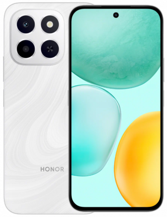 Смартфон HONOR X6C 6/128GB, Moonlight White EAC