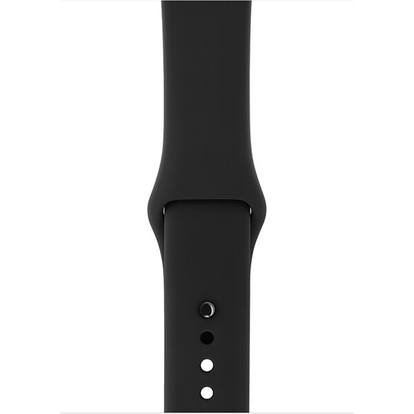 Смарт-часы Apple Watch S3 38mm Space Grey Al/Black Sport Band (MTF02RU/A)
