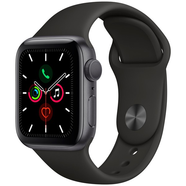 Apple Watch S5 40mm Space Grey Sport Band MWV82RU A