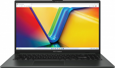 15.6&quot; Ноутбук ASUS Vivobook Go 15 OLED, AMD Ryzen 5 7520U 2.8 ГГц, RAM 16 ГБ, SSD 512 ГБ, Без ОС, 90NB0ZR2-M01N90, Mixed Black, Русская раскладка