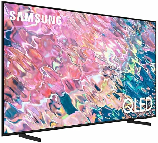 85" Телевизор Samsung QE85Q60BAU 2022 QLED, HDR, LED, Quantum Dot, черный