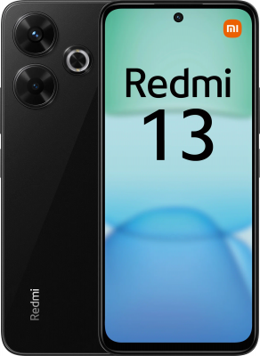 Смартфон Xiaomi Redmi 13 6/128Gb, Midnight Black