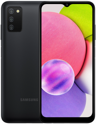 Смартфон Samsung Galaxy A03s 3/32Gb черный