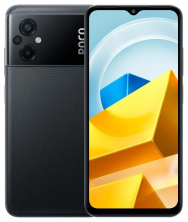 Смартфон Xiaomi POCO M5 4/128 ГБ RU, Dual nano SIM, черный