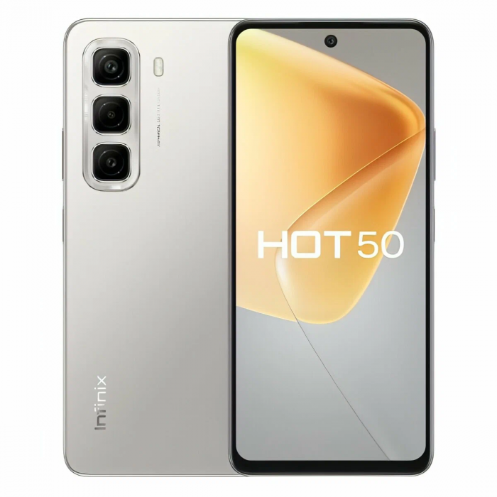 Смартфон Infinix Hot 50 6/256Gb, Titanium Grey