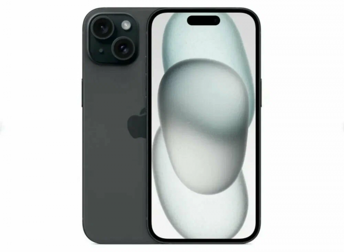 Смартфон Apple iPhone 15 Plus 128 ГБ, nano SIM + eSIM, Black