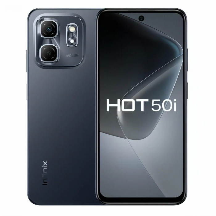 Смартфон Infinix Hot 50i 4/256Gb, Sleek Black