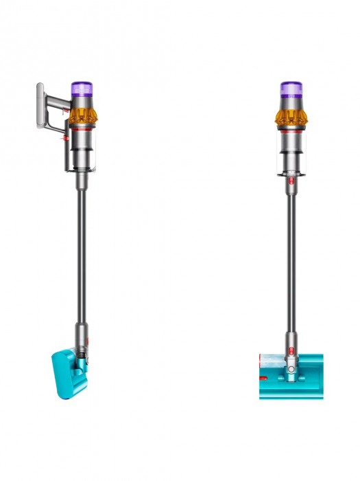 Пылесос Dyson V15s Detect Submarine SV47 Yellow/Nickel