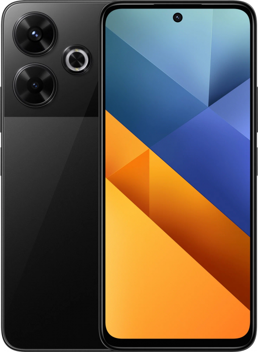Смартфон Xiaomi Poco M6 4G 6/128 ГБ Global, черный