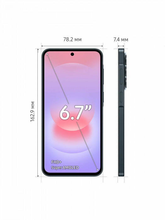 Смартфон Samsung Galaxy A37 5G 8/128Gb Awesome Gray Green