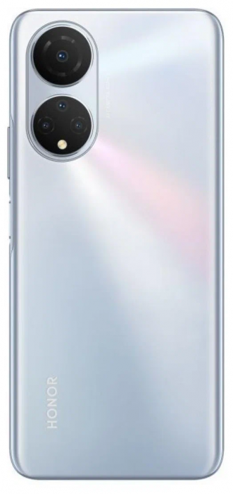 Смартфон HONOR X7 4/128 ГБ Global, титановый серебристый