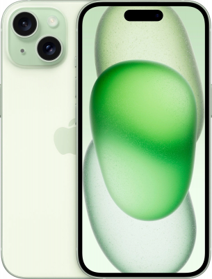 Смартфон Apple iPhone 15 256 ГБ, nano SIM + eSIM, Green