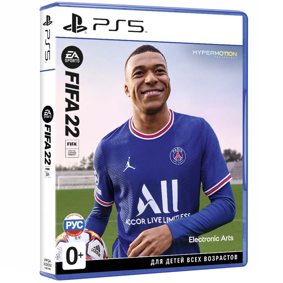 Игра для PlayStation 4 FIFA 22, полностью на русском языке купить в Москве,  цена в интернет-магазине Techline24