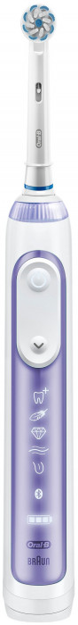 Электрическая зубная щетка Oral-B 10000N Purple D 701.545.6XC, пурпурная орхидея