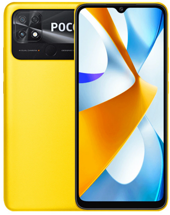Смартфон Xiaomi POCO C40 3/32 ГБ RU, желтый POCO