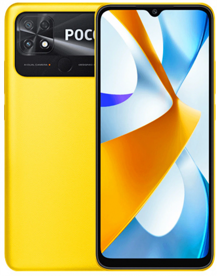 Смартфон Xiaomi POCO C40 3/32 ГБ RU, желтый POCO купить в Москве, цена ...