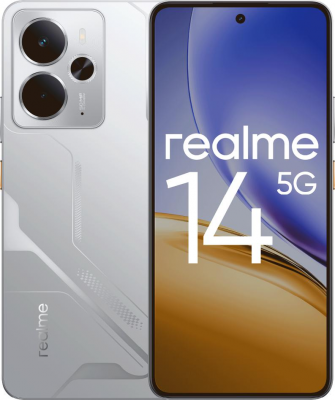 Смартфон Realme 14 5G 8/256Gb, Silver