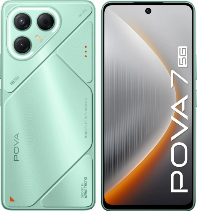 Смартфон Tecno Pova 7 5G 8/128Gb, Green