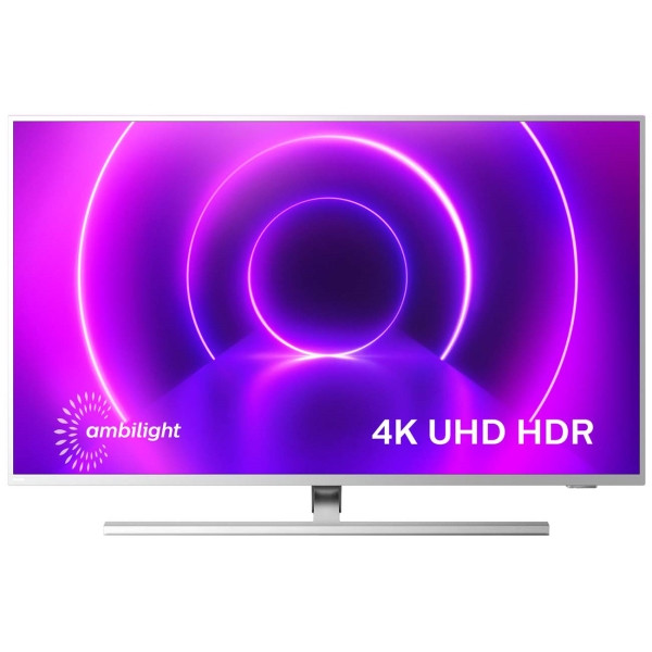 50" Телевизор Philips 50PUS8505 LED, HDR (2020), светло-серебристый