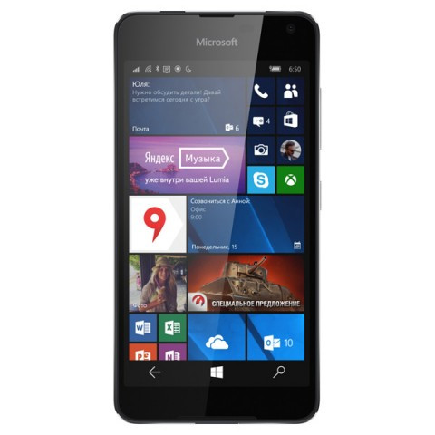 Смартфон Microsoft Lumia 650 SS Black