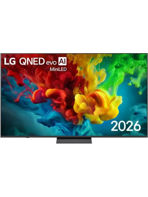 Телевизор LG 75QNED83B6A, 75", Smart TV, 4K UltraHD, 120Гц (VRR 144Гц), AI, Wi-Fi, Bluetooth