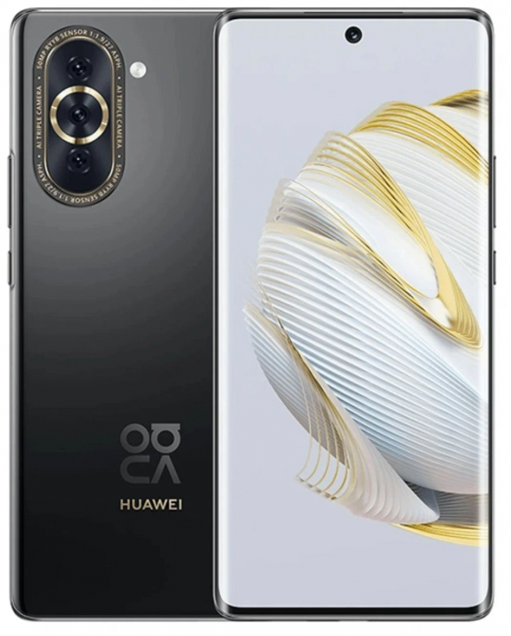 Смартфон HUAWEI Nova 10 8/128 ГБ Global, сияющий черный