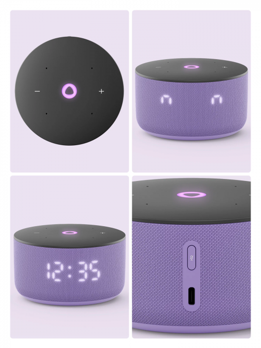 Умная колонка Яндекс Станция Мини 3, лиловый