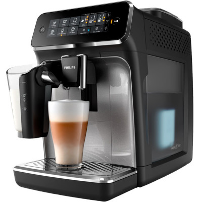 Кофемашина Philips EP3246/70 Series 3200 LatteGo, черный/серебристый