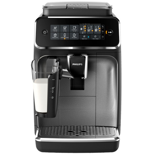 Кофемашина Philips EP3246/70 Series 3200 LatteGo, черный/серебристый