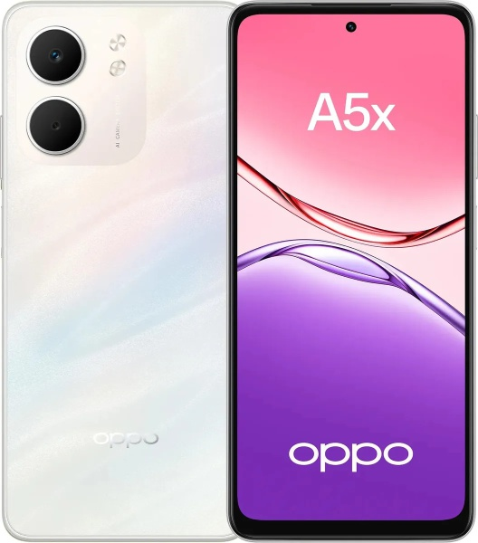 Смартфон OPPO A5x 4/128Gb, перламутр
