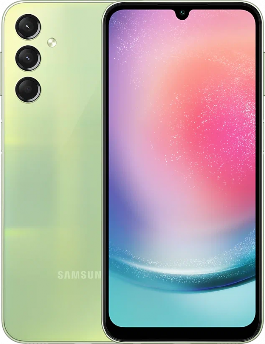 Смартфон Samsung Galaxy A24 6/128 ГБ, зеленый