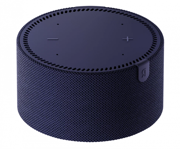 Умная колонка Яндекс Новая Станция Мини (без часов) Blue (YNDX-00021B)