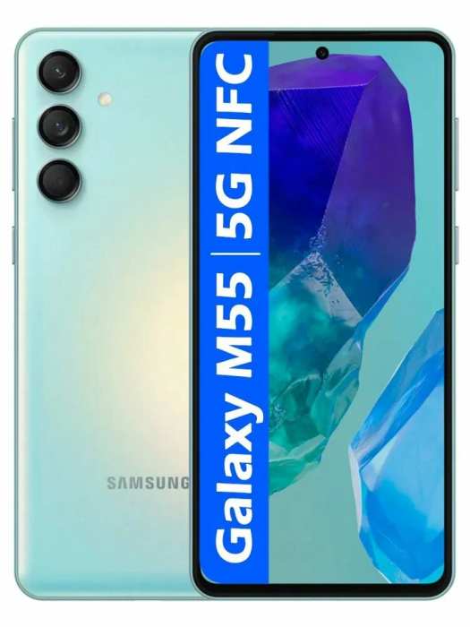 Смартфон Samsung Galaxy M55 8/128Gb, Light Green
