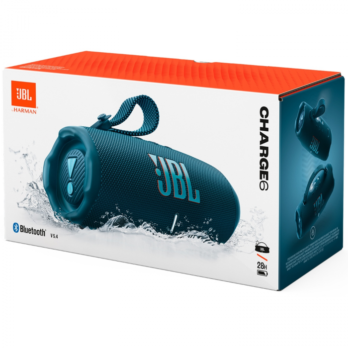 Портативная колонка JBL Charge 6 Blue