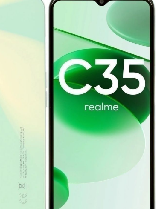  Смартфон realme C35 4/128 ГБ, зеленый