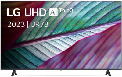 Телевизор LG 50UR78006LK.ARUG, 4K Ultra HD, черный