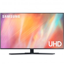 55" Телевизор Samsung UE55AU7570 HDR, LED (2021), titan gray