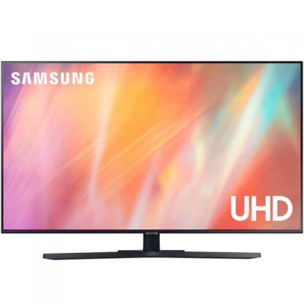 55&quot; Телевизор Samsung UE55AU7570 HDR, LED (2021), titan gray