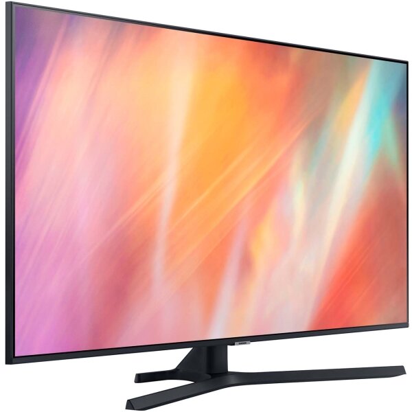 55" Телевизор Samsung UE55AU7570 HDR, LED (2021), titan gray