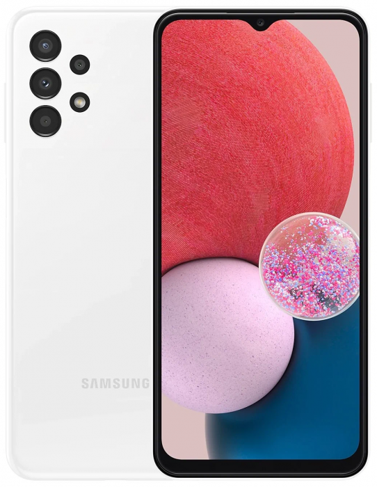 Смартфон Samsung Galaxy A13 3/32 ГБ, белый