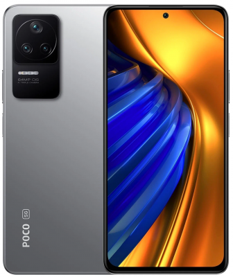 Смартфон Xiaomi POCO F4 6/128 ГБ Global, лунное серебро