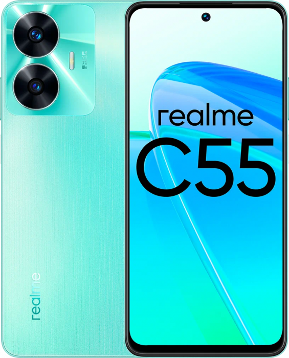 Смартфон realme C55 6/128 ГБ RU, green