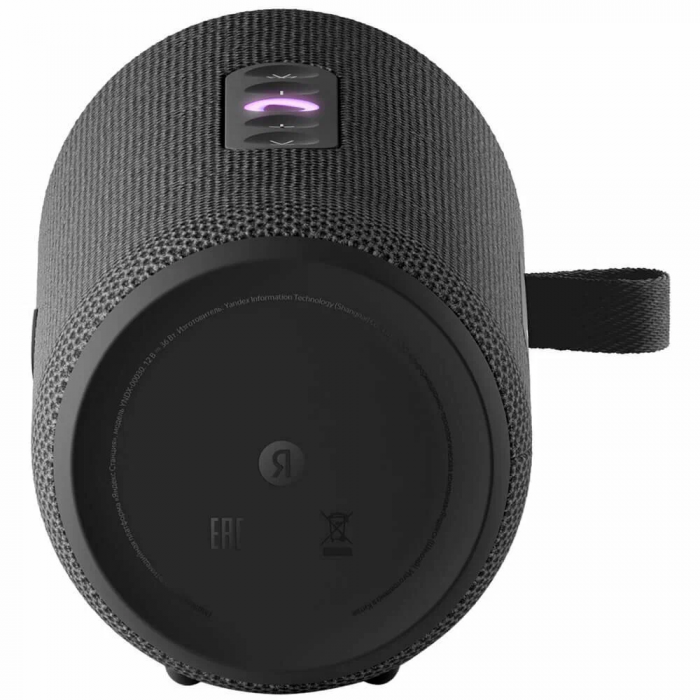 Умная колонка Яндекс Станция Стрит с Алисой черный