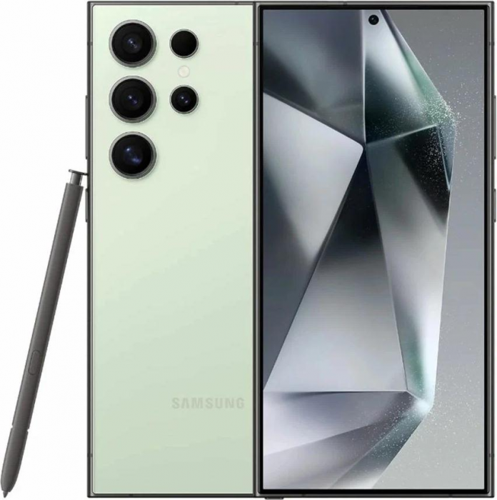 Смартфон Samsung Galaxy S24 Ultra 12/256Gb, Titanium Green