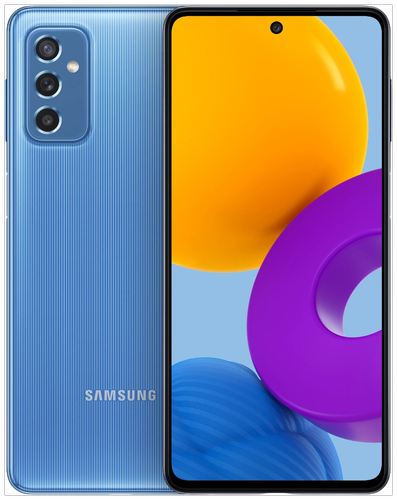 Смартфон Samsung Galaxy M52 5G 8/128 ГБ, голубой