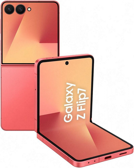 Смартфон Samsung Galaxy Z Flip7 12/512Gb, Coralred