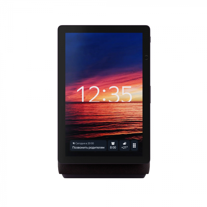 Яндекс Станция Дуо Макс с Алисой на YandexGPT, бордовый , с Zigbee, Умная колонка