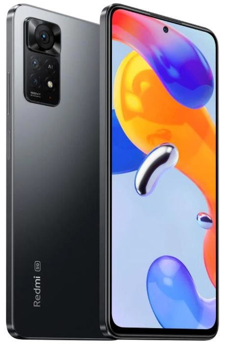 Смартфон Xiaomi Redmi Note 11 Pro + 5G Snapdragon 695 8/128 ГБ Global, черный